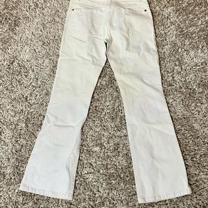 Roots White Jeans